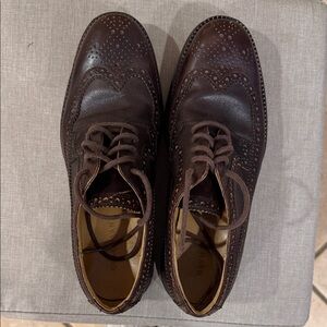 Men’s Cole Haan LunarGrand Long Wing Tip, size 9.5